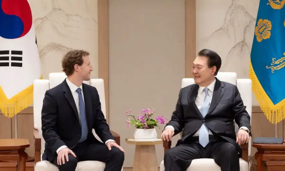 Обиколката на Зукърбърг в Азия: Основателят на Meta разговаря с президента на Южна Корея (СНИМКИ) - Tribune.bg
