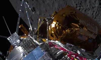 След 52 години: Американски апарат отново кацна на Луната – Odysseus се приземи успешно (СНИМКИ)