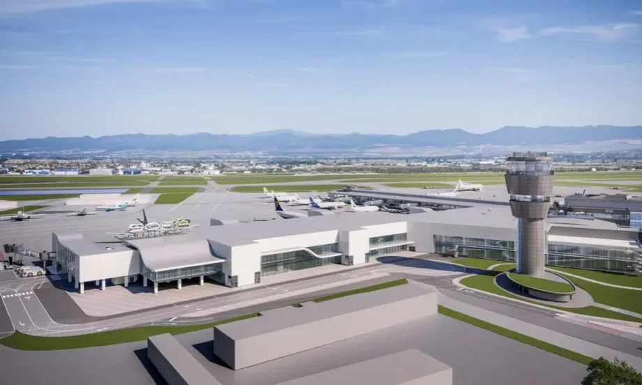 Показаха проекта на Терминал 3 на летище Васил Левски София (СНИМКИ)