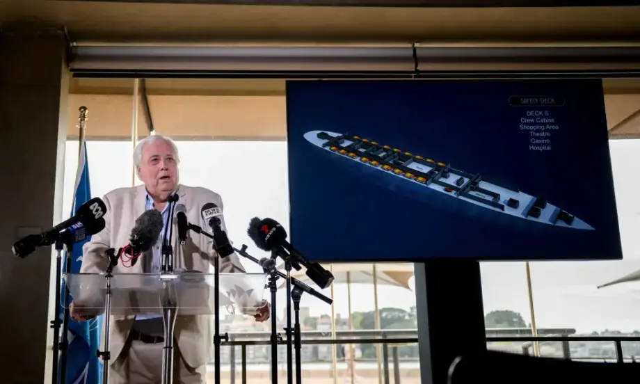 Австралийски милиардер възражда мечтата си да отплава с Титаник II - Tribune.bg