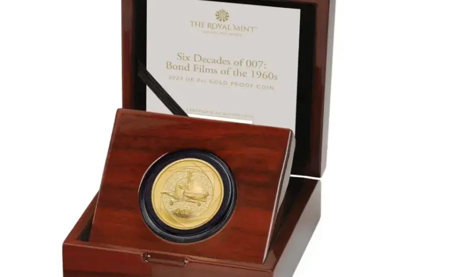 60 години агент 007: Пускат колекция от седем монети, посветени на филмите за Джеймс Бонд (СНИМКИ) - Tribune.bg