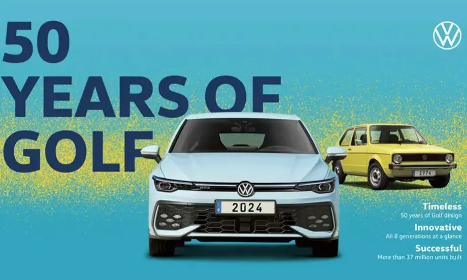 Volkswagen Golf на 50 години (СНИМКИ) - Tribune.bg