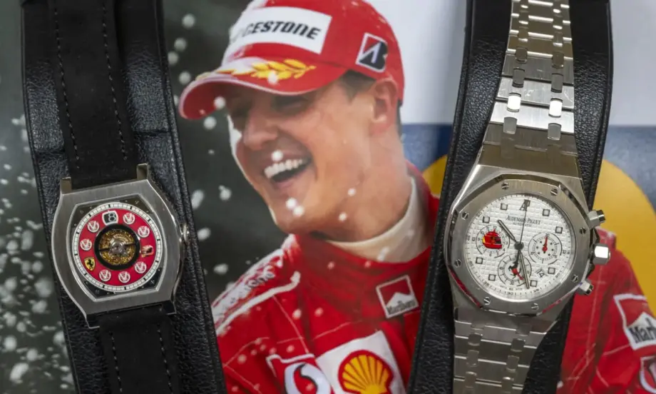 Продадено: Осемте часовника на Шумахер бяха купени за общо 4,4 млн. щатски долара (СНИМКИ) - Tribune.bg