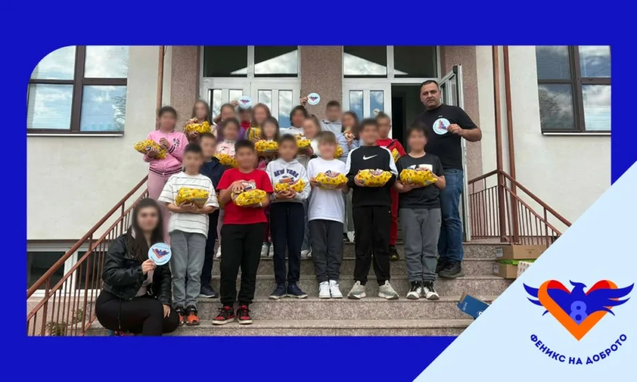 Благотворителната инициатива на 8888.bg зарадва 500 деца с великденски подаръци - Tribune.bg