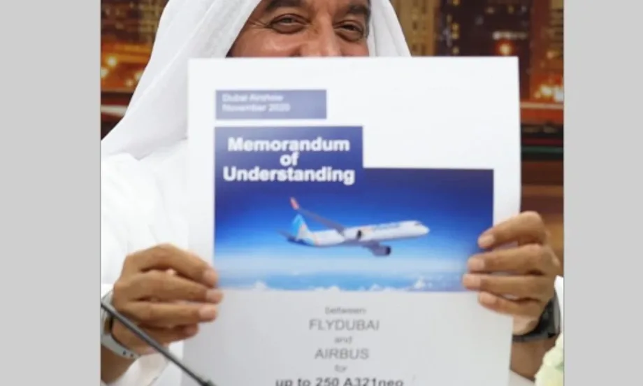 Flydubai обяви поръчка за 150 самолета Airbus, вкарват и Starlink на всички полети - Tribune.bg