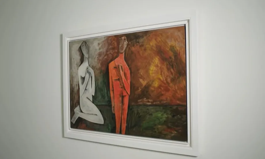 Картина на Адам и Ева от индийския художник Макбул Фида Хусейн беше продадена на търг за над $5,1 млн. (ВИДЕО) - Tribune.bg
