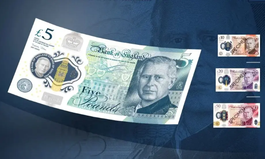 Bank of England: Банкноти с портрет на крал Чарлз III влизат в обращение на 5 юни 2024 г. (ВИДЕО и СНИМКИ) - Tribune.bg