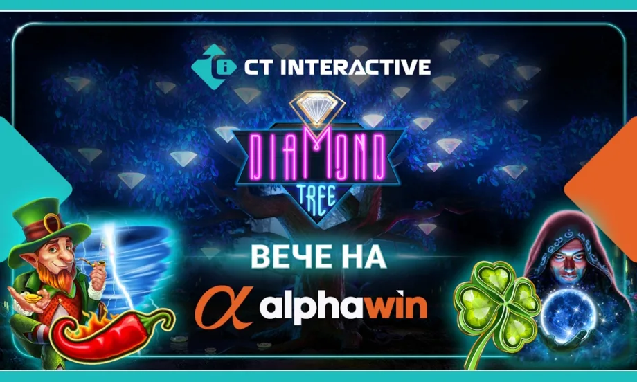 CT Interactive разширява присъствието на Diamond Tree Jackpot с Alphawin в България - Tribune.bg