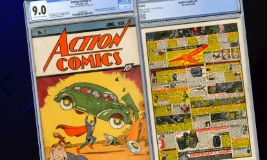 Рекорд: Платиха 15 млн. долара за рядко издание на комикс за Супермен от 1938 г. - Tribune.bg