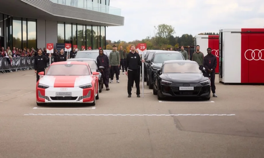 Дългогодишно партньорство: Audi одоборудва играчите на ФК Байерн с нови автомобили за сезона (СНИМКИ) - Tribune.bg