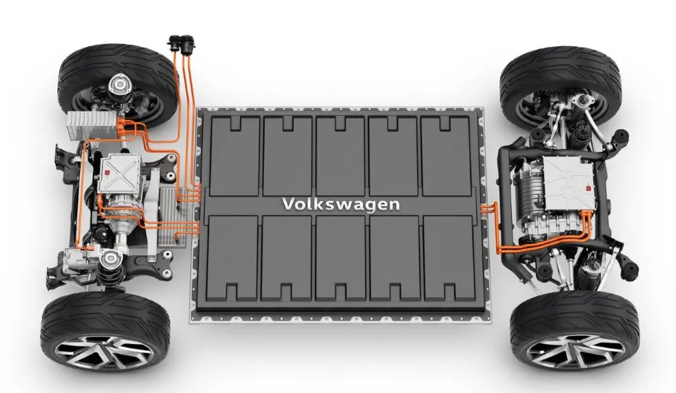 Модулната платформа за електромобили (MEB) Volkswagen