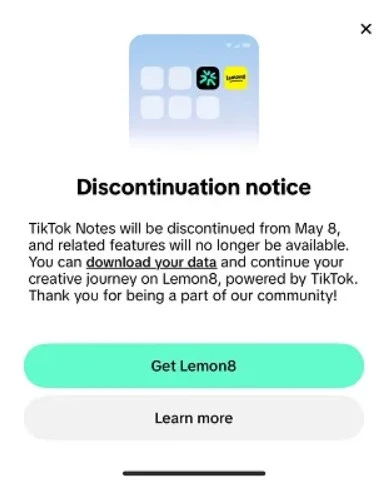 TikTok Notes