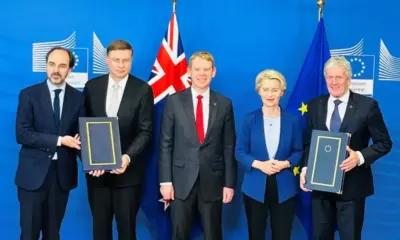 ЕС и Нова Зеландия подписаха сделка за свободна търговия