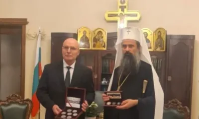 Управителят на БНБ се срещна с патриарх Даниил