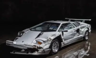 Разрушеното Lamborghini от филма Вълкът от Уолстрийт претърпя провал на търга в Абу Даби (СНИМКИ)