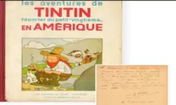 Ценна колекция: 75 графични романа за „Тинтин“ се продават на търг в Париж (СНИМКИ)