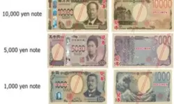 Bank of Japan започна издаването на нова серия банкноти
