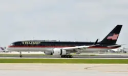 Нов инцидент с машина на Boeing: Този път с частния 757 на Доналд Тръмп
